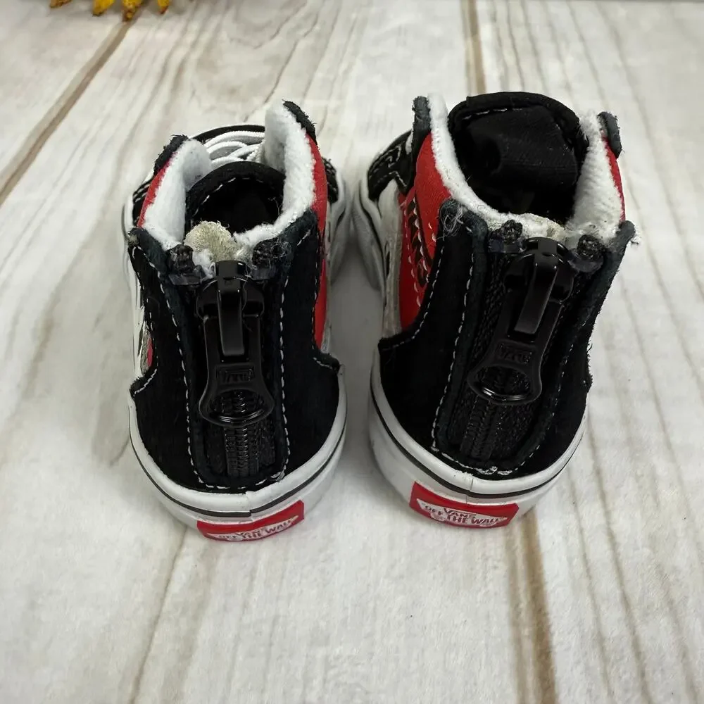 vans‎ toddler sk8-hi zip 4C